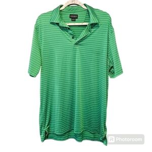 Chase 54 men's polo large stretch Kelly Green